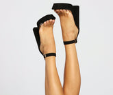 Chic And Glam Platform Wedges Sai Feel